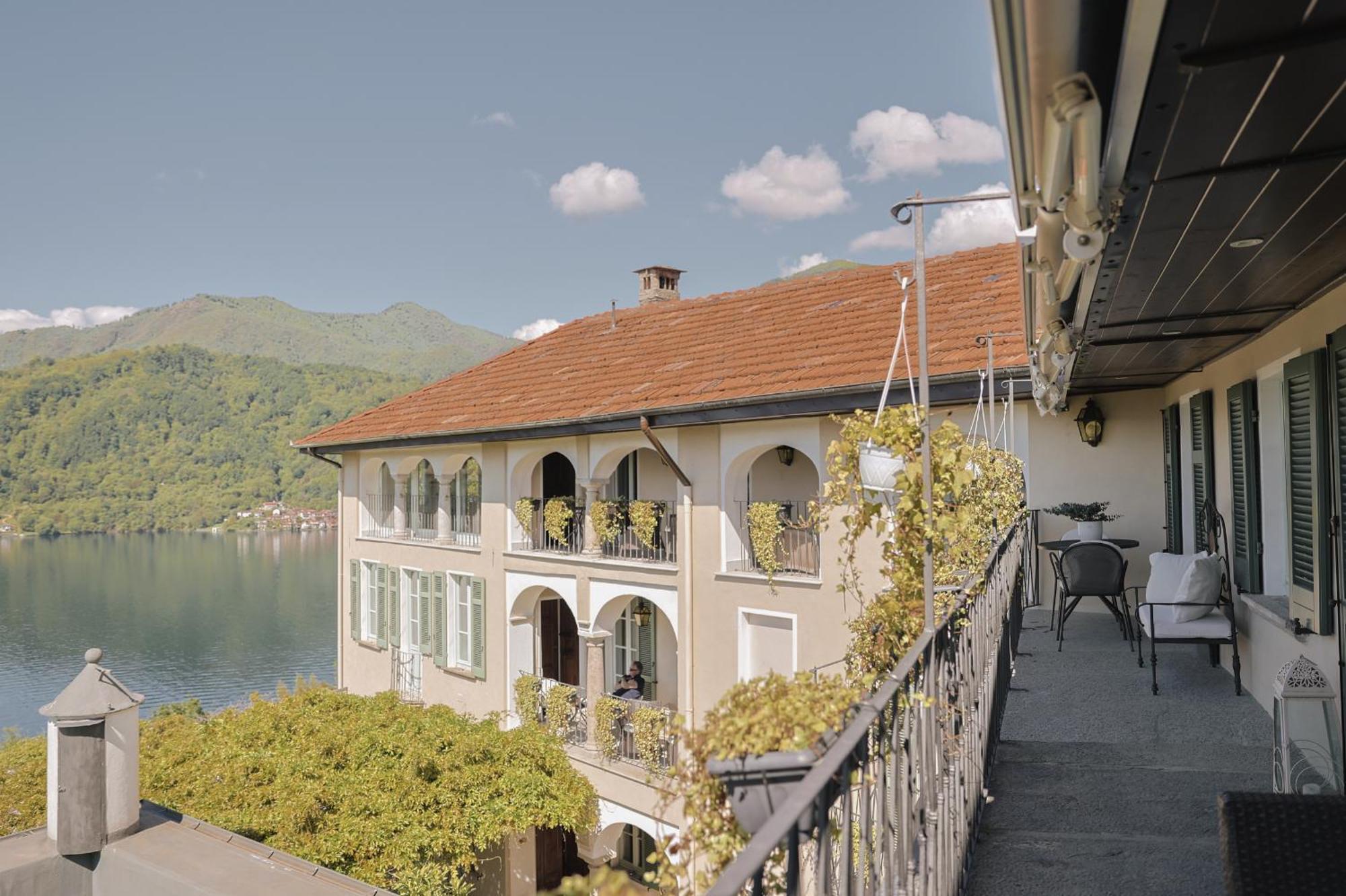 Villa Antica Colonia Spa & Wellness (Adults Only) Pettenasco Exteriör bild